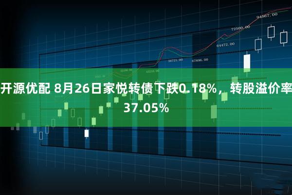 开源优配 8月26日家悦转债下跌0.18%，转股溢价率37.05%